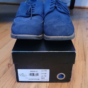 Urban Outfitters Navy Men's Loafers